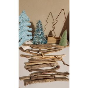 Lot of driftwood  15 pieces from Michigan lake Superior  naturally ocean aged